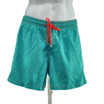 Capelle Swim Shorts Geo Print Medium Length Board-shorts/ Trunks Men&#39;s S... - £17.59 GBP