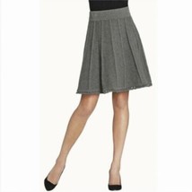 CABI GRAY FEMME A LINE KNIT SKIRT  XS - £15.67 GBP