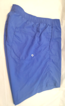 Empyre Shorts Mens XL Elastic Waist Casual Shorts Blue 100% Nylon No Mes... - £17.10 GBP