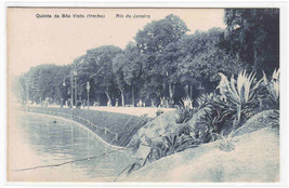 Quinta da Boa Vista Rio de Janeiro Brazil 1910c postcard - £4.97 GBP