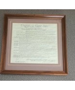 Congrefs of The United States ~ Framed &amp; Matted Wall Print ~ Home Decor - £47.28 GBP