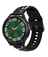 Nike Black 22mm Silicone Band For Samsung Galaxy Watch 3 45-46mm and Wat... - $21.49