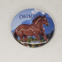 Breyer Checkers Button Pin Model Horse - £15.97 GBP