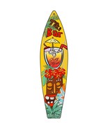 Tiki Bar Key West Novelty Mini Surfboard Sign - $20.44 CAD
