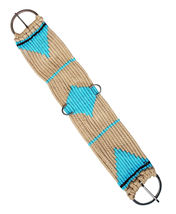 Horse Western Saddle Tack 15 Strand Cotton Acrylic Straight Cinch 97108 - $27.99