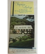 Vintage Tapoco Lodge Brochure Tapoco North Carolina Great Smoky Mountain... - $15.02 CAD
