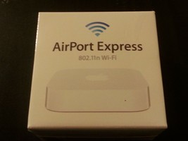 Apple AirPort Express Base Station Wireless N Router 2nd Gen MC414LL/A - £154.64 GBP