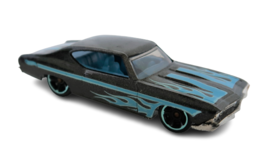 Hot Wheels 1969 Chevy Chevelle SS Toy Car Muscle Car Coupe Diecast 2007 - £7.91 GBP
