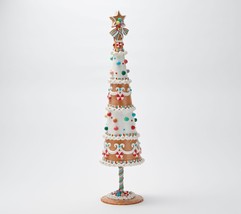 26&quot; Oversized Candy Gingerbread Tree by Valerie - £93.81 GBP