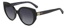 Kate Spade SERAPHINA/G/S Sunglasses Sun Glasses Black 807 Authentic New 55mm Wom - £116.20 GBP