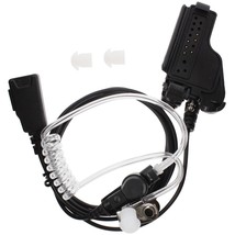 TENQ Covert Acoustic Tube Earpiece Headset with PTT Mic for Multi-pin Mo... - £26.61 GBP