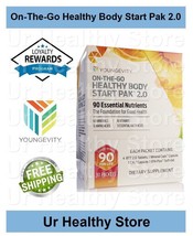 On The Go Healthy Body Start Pak 2.0 30 packets Youngevity **LOYALTY REWARDS** - £67.91 GBP