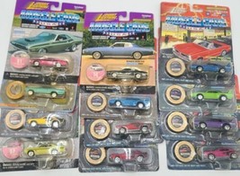 12 Johnny Lightning Muscle Cars USA Charger Challenger Demon Cuda Superb... - $38.69