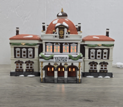 Dept 56 Retired Dickens Village Victoria Station # 55743 - w/ Light &amp; Box - £28.89 GBP