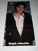 Ralph Macchio Rick Springfield 16 Magazine Centerfold Photo Vintage 1984 - £23.97 GBP