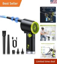 Compressed Air Duster, Electric Air Duster, Handheld Cordless Air Duster... - $63.51