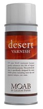 Set of 2 Cans Moab Desert Varnish Lacquer Spray Protects digital prints &amp; docs - £32.05 GBP