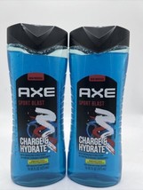 (2) AXE Sport Blast Body Easy Charge Hydrate Citrus  Men 16oz - £8.35 GBP
