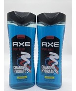 (2) AXE Sport Blast Body Easy Charge Hydrate Citrus  Men 16oz - $10.49