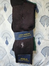 Polo Ralph Lauren Super Soft Comfort Fit mixed Dress Socks 3 Pairs Mens ... - $19.75