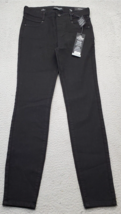 Liverpool Jeans Women&#39;s 6/28 Black Denim Gia Glider Stretch Super Skinny... - $32.40