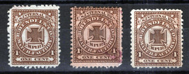 US Revenue Stamps Match &amp; Medicine RO26b-d H. Bendel, 3 papers ZAYIX 082... - $15.00