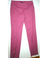 $565 Womens Worth New York Dark Pink Pants Heather Gray Slacks Work 6 NW... - £447.11 GBP