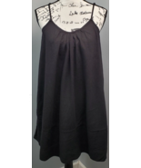 Free Assembly Swing Dress Womens Medium Black Backless Pleated Adjustabl... - €26,83 EUR