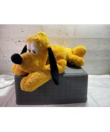 Disney Store Pluto Medium Plush Stuffed Animal Soft Pluto Dog Read - £7.66 GBP