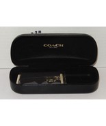 Coach New York Glasses Case Black Hard Clamshell Sunglasses Eyeglasses - $24.70