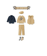 Janie and Jack Boys &quot;Countryside Classic&quot;Pant/Jacket/vest/sweater 6pc Se... - £167.38 GBP