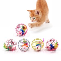 1pc Cat Toy Stick Feather Wand - £3.30 GBP
