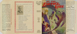 Edgar Rice Burroughs AT THE EARTH&#39;S CORE facsimile jacket - 1st Grosset edition - £18.01 GBP