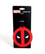Deadpool Travel Bag Luggage Tag / School I.D. Tag New by Marvel  4&quot; Blac... - $14.75
