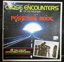 STEVEN SPIELBERG:DIR (CLOSE ENCOUNTERS) ,1977 RARE VINTAGE POSTCARD BOOK - $99.00