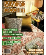 Magic Crochet Vintage Magazine Number 2 Crochet Insets Patchwork Mats an... - £7.03 GBP