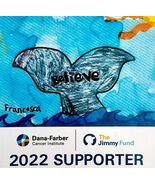 Dana Farber Cancer Institute Magnet Jimmy Fund Supporter 2022 Whale Beli... - $371.27 MXN