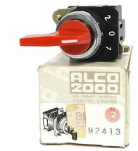 NIB ALCO M2413 SELECTOR SWITCH SERIES 2000 - $24.95