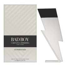 Bad Boy SuperStars by Carolina Herrera for Men 3.4 oz Eau de Toilette Spray New - $118.75