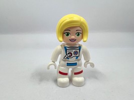 Lego Duplo Female Astronaut Minifigure 47394pb310 Figure Only Replacement - £9.93 GBP