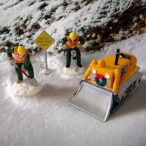 Department 56 Men At Work The Original Snow Village Ceramic Accessories ... - £17.21 GBP