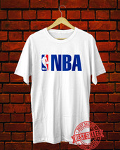 NBA Sport Basketball Logo T Shirt Black or White - £16.51 GBP+