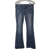 AMERICAN EAGLE Artist Distressed Stretch Denim Jeans Womens Size 6 Reg - £19.78 GBP