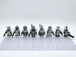 Star Wars 104th Battalion Wolfpack Squad Clone troopers 8 Assortment Min... - £13.12 GBP