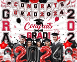 Red Black White Graduation Party Decorations 2024,Class of 2024 Graduati... - $35.36