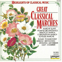 Various - Great Classical Marches (CD) VG+ - $3.79