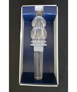 Mikasa Monterey Austrian Lead Crystal Bottle Stopper T8173-900 in box - $14.99