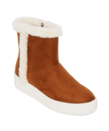 Arizona Women&#39;s Jolene Winter Boots Size 8.5 Med Cognac Color Flat Heel New - $51.27