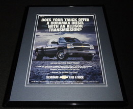 2003 Chevrolet Silverado Framed 11x14 ORIGINAL Advertisement - $34.64