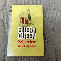 Murder With A Past Mystery Historical Fiction Paperback Book Ellery Queen 1963 - £9.69 GBP